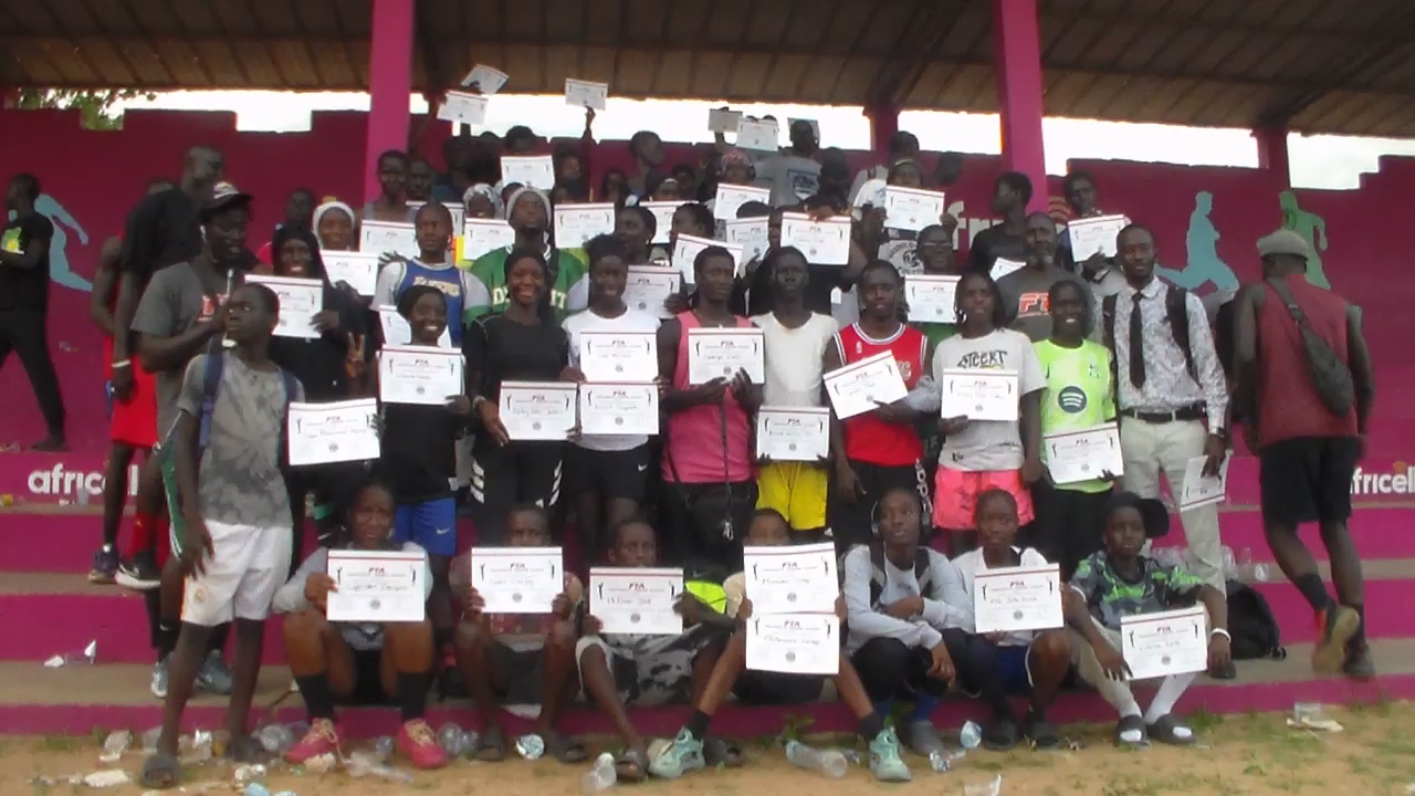 Gambia 2025 campers Certificates