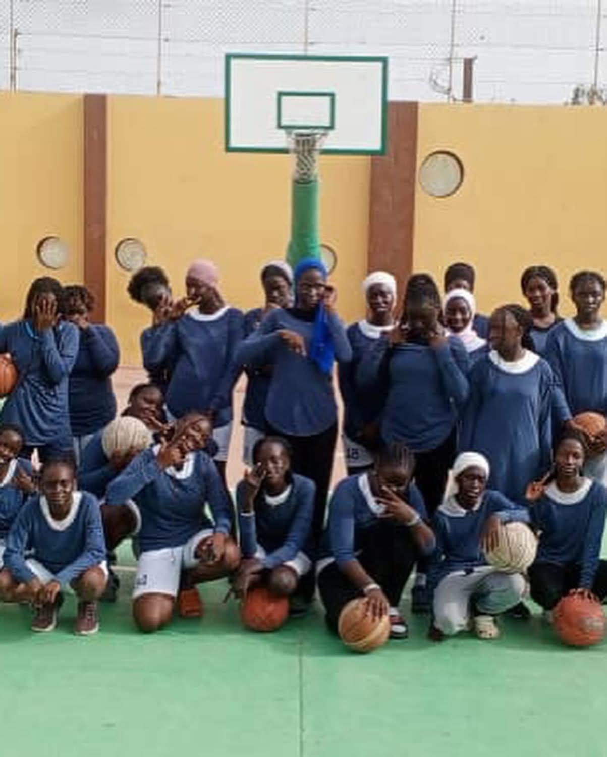 MASSIVE PARTICIPATION OF THE GIRLS IN NBBC